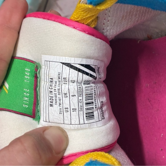 Retro Y2K Colorblock PRO-Keds Royal Court Sneaker Size 10 Rare Skittles Vintage‎ - Picture 15 of 15